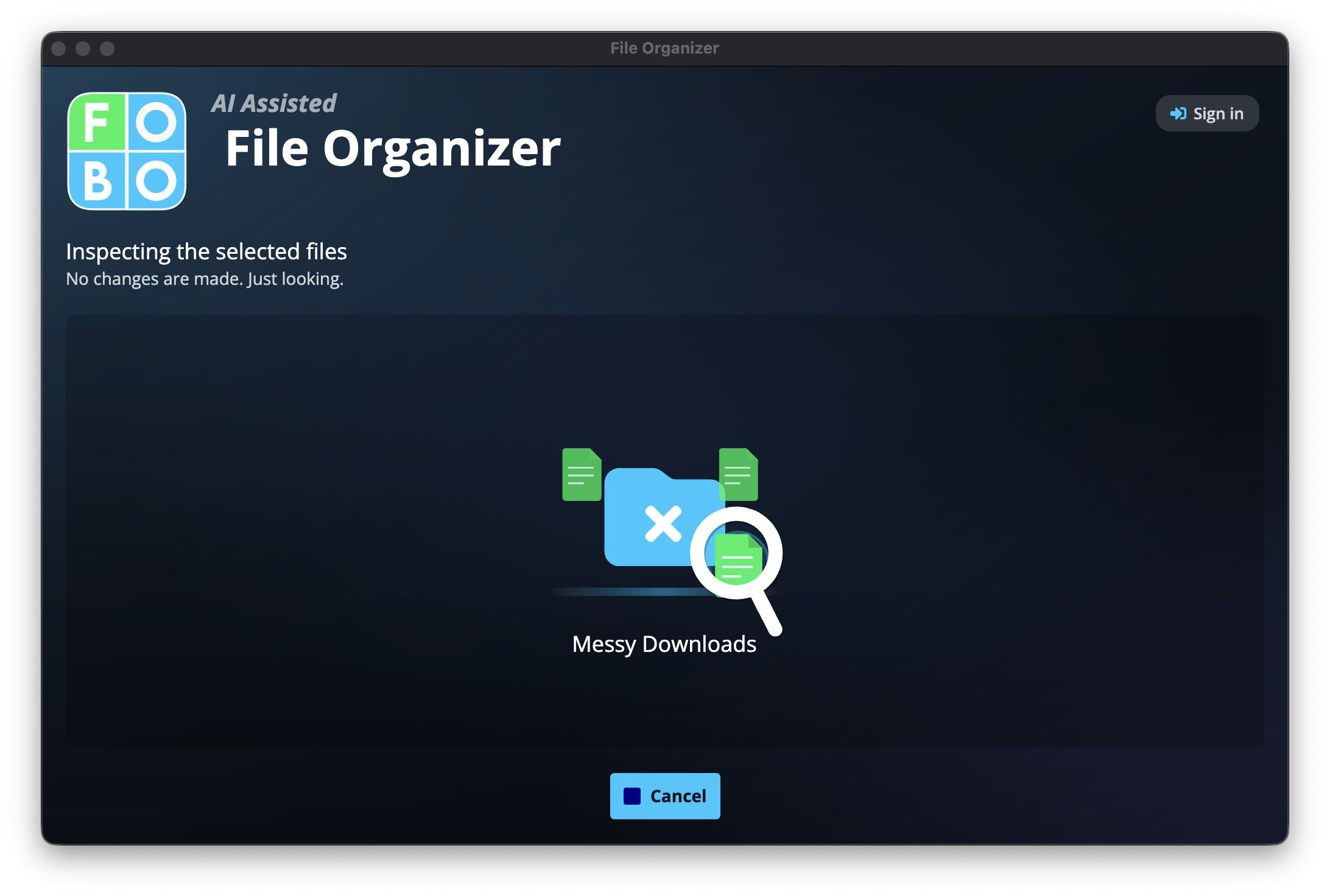 Inspecting files safely